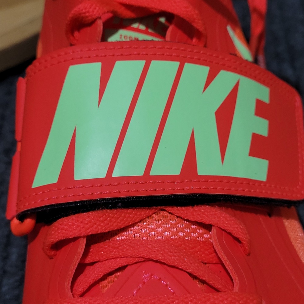 Nike Zoom Rival SD Throwing Shoes Men's Size 11 Red Yellow Black FZ9665-600 NEW - Picture 9 of 16